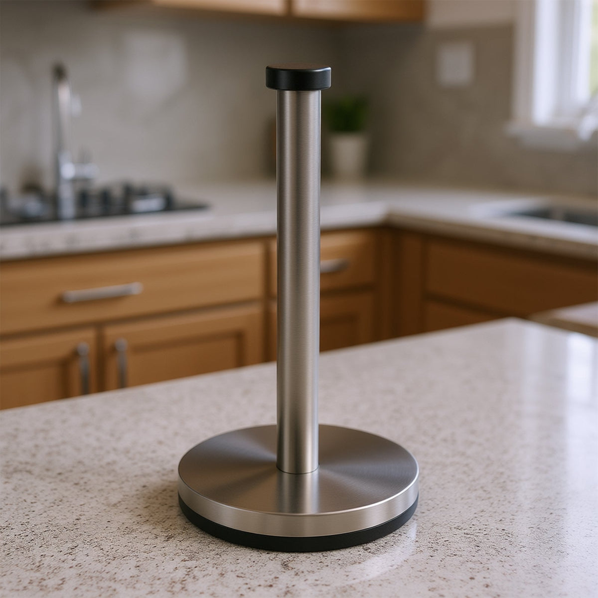Stainless Steel Paper Towel Holder for Kitchen Countertop
