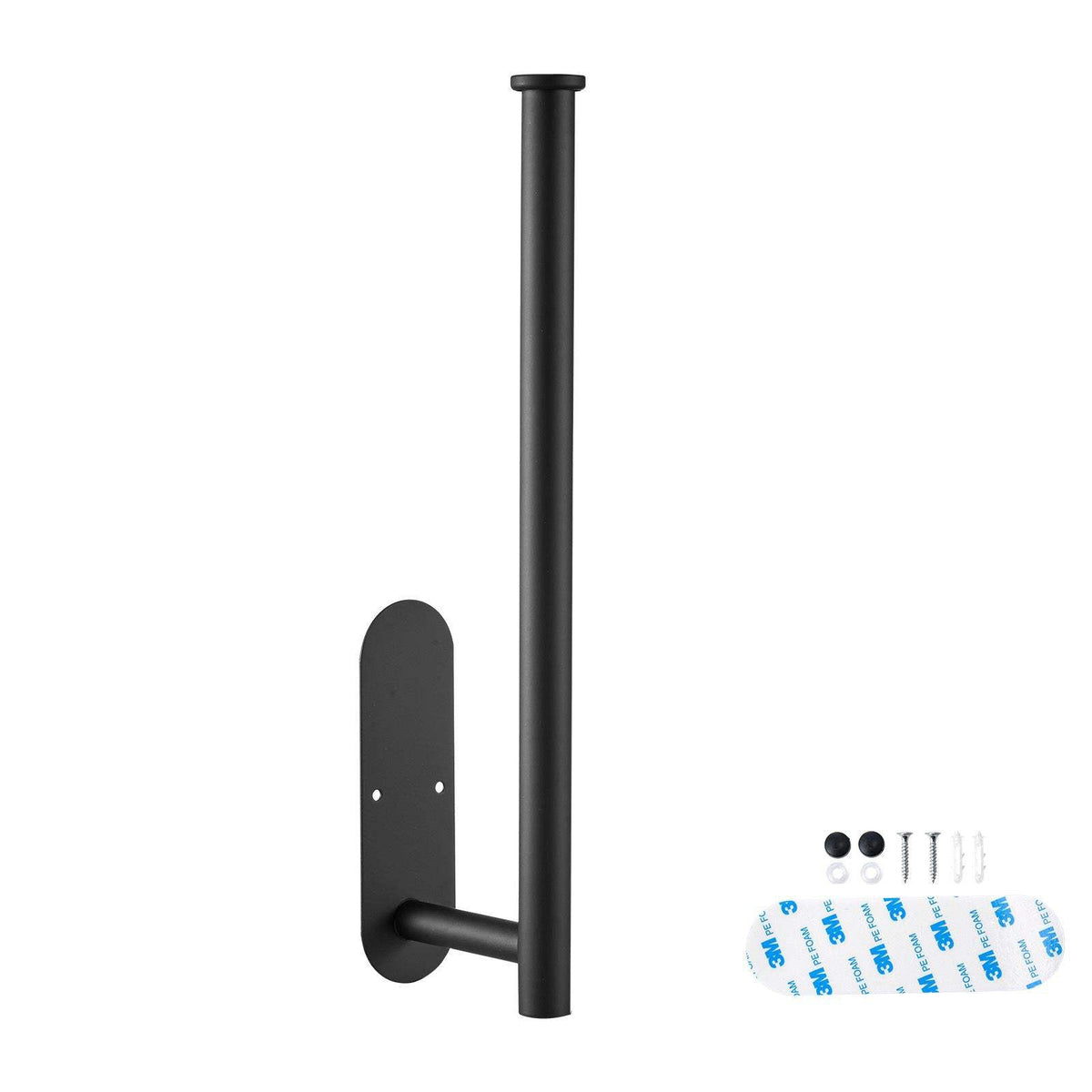 Stainless Steel Self-Adhesive Paper Towel Holder for Kitchen